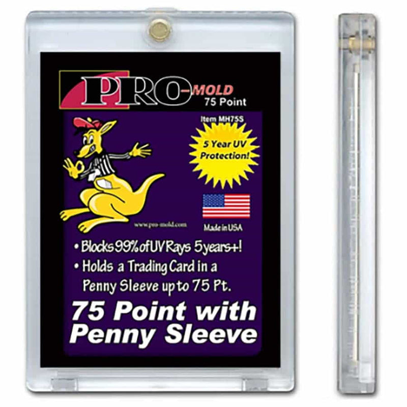 Pro-Mold Magnetic Card Holder 75pt - Sleeved Card