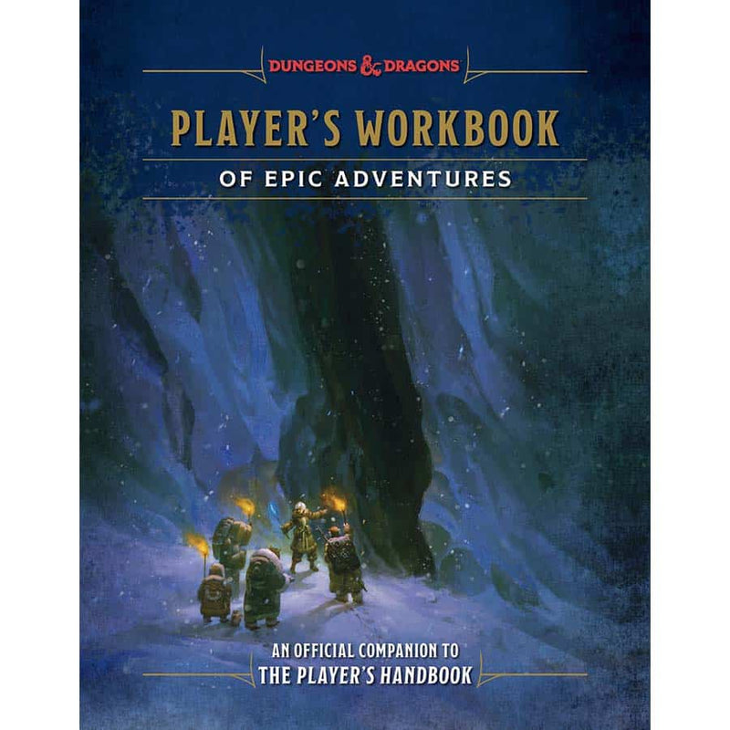 Dungeons & Dragons Player's Workbook of Epic Adventures - Interactive Character Guide