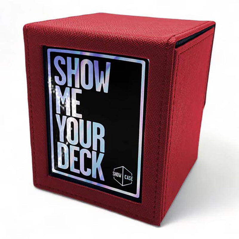 Panic Wizard Showcase 100+ Deck Box - Red