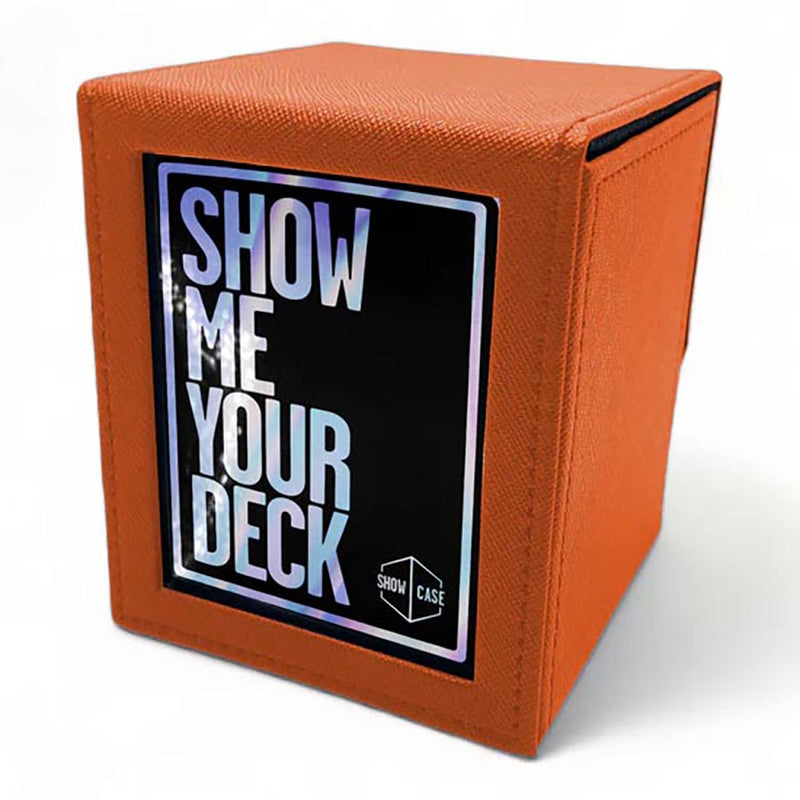Panic Wizard Showcase 100+ Deck Box - Orange