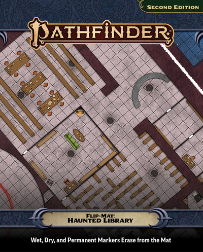 Pathfinder Flip-Mat: Haunted Library