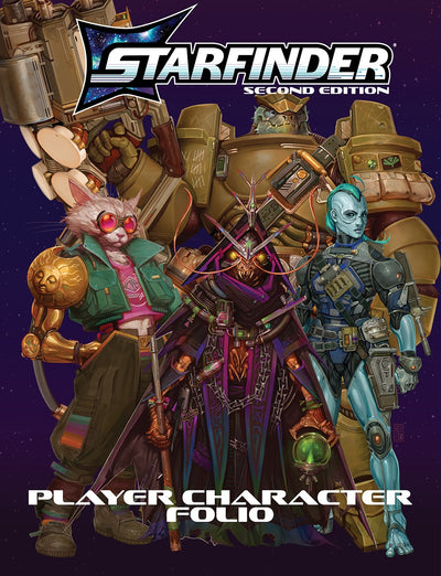 Starfinder Second Edition Player Character Folio