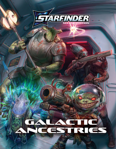 Starfinder 2E Galactic Ancestries Hardcover