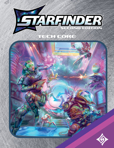 Starfinder RPG 2E Tech Core Retro Retailer Edition Hardcover
