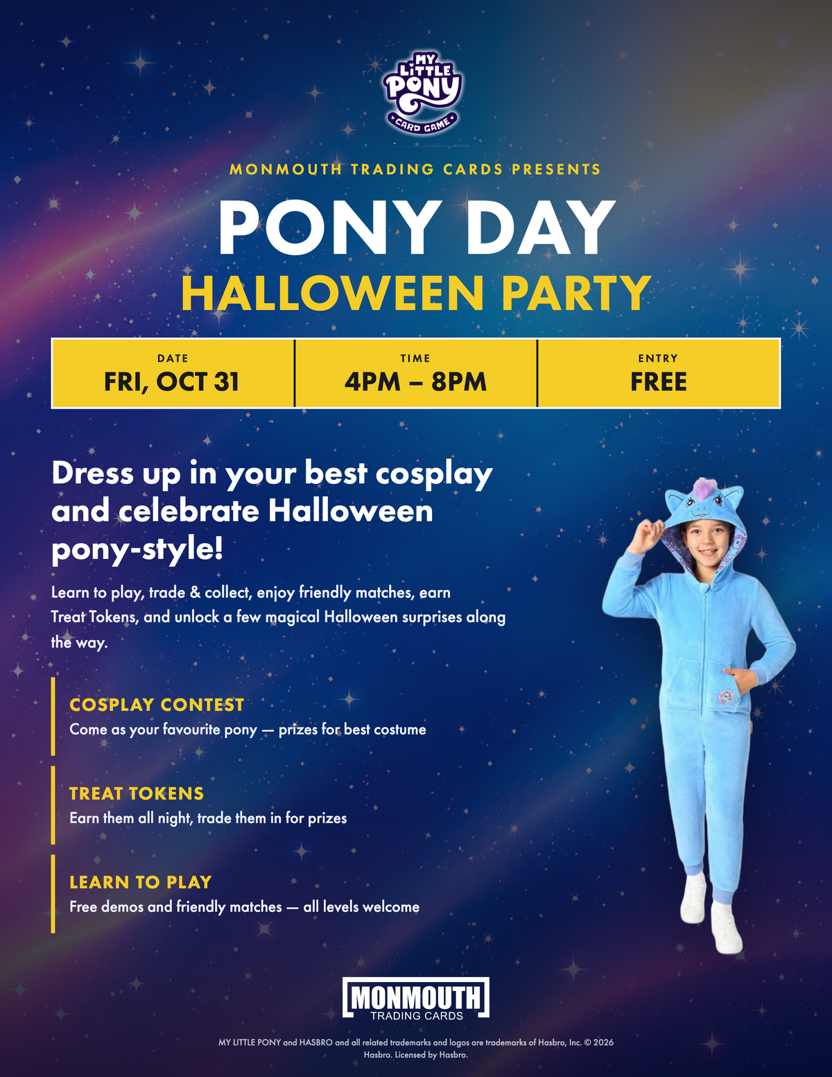 Pony Day | Halloween Edition at Monmouth Cards: A My Little Pony Community Hub
