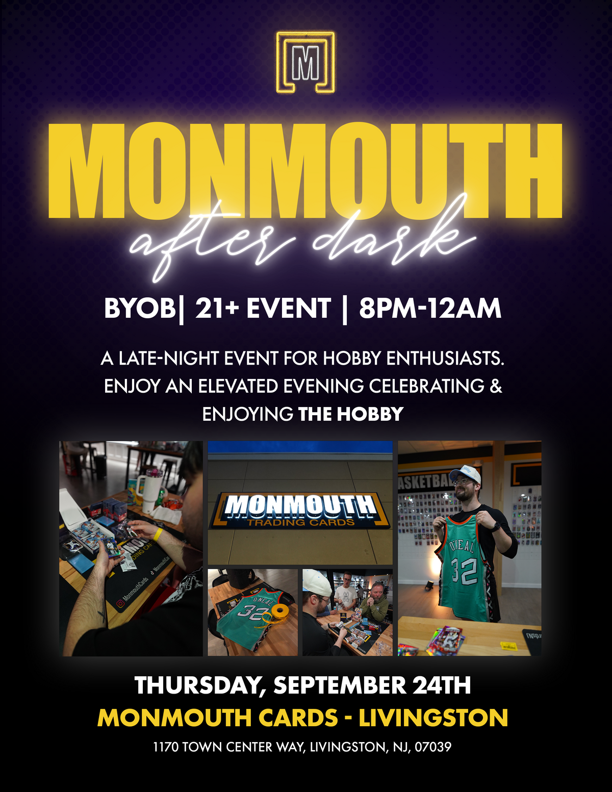 Monmouth After Dark | Monmouth Cards West Long Branch, After Dark