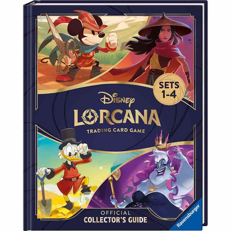 Ravensburger Disney Lorcana Official Collector's Guide - Sets 1-4