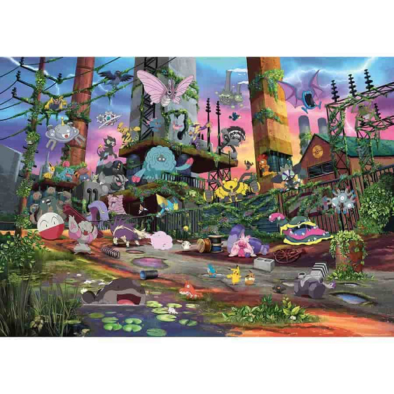 Ravensburger Pokemon Breakout 2 Jigsaw Puzzle - Jolteon Power Plant (1000 Pieces)