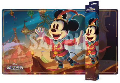 Disney Lorcana TCG Whispers in the Well Mickey Mouse Brave Little Prince Playmat