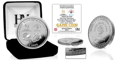 Highland Mint Rose Bowl 2024-25 CFP Quarterfinal Silver Game Coin - Limited Edition /2024