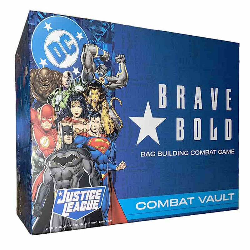 Brave & Bold Combat Vault - DC Comics Bag Building Combat Game (8 Characters)