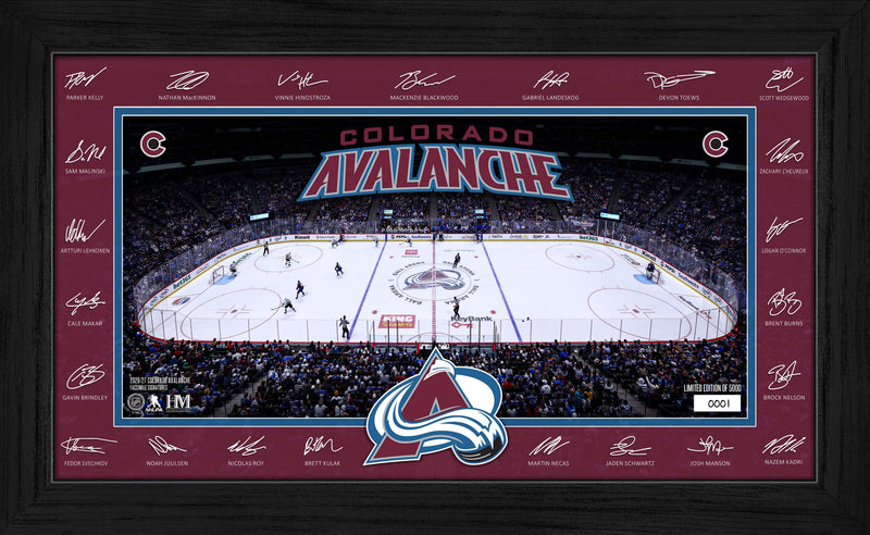 Highland Mint Colorado Avalanche 2026-27 Signature Rink - Limited Edition /5,000
