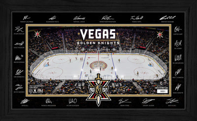 Highland Mint Vegas Golden Knights 2026-27 Signature Rink - Limited Edition /5,000