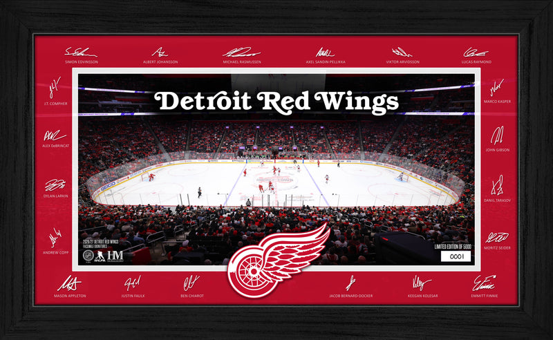 Highland Mint Detroit Red Wings 2026-27 Signature Rink - Limited Edition /5,000