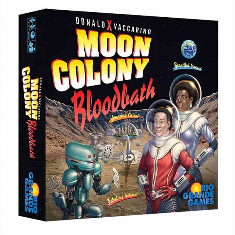 Rio Grande Games Moon Colony Bloodbath - Strategy Card Game