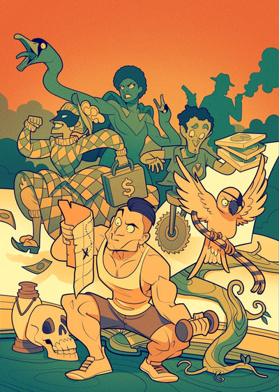 One Page RPGs Volume 05 (V2) RPG Book