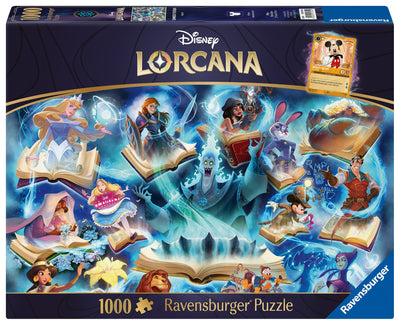 Ravensburger Disney Lorcana Glimmers of the Realm: Sapphire 1000 Piece Puzzle