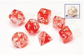 RED CLOUD TRANSPARENT 7 DIE SET