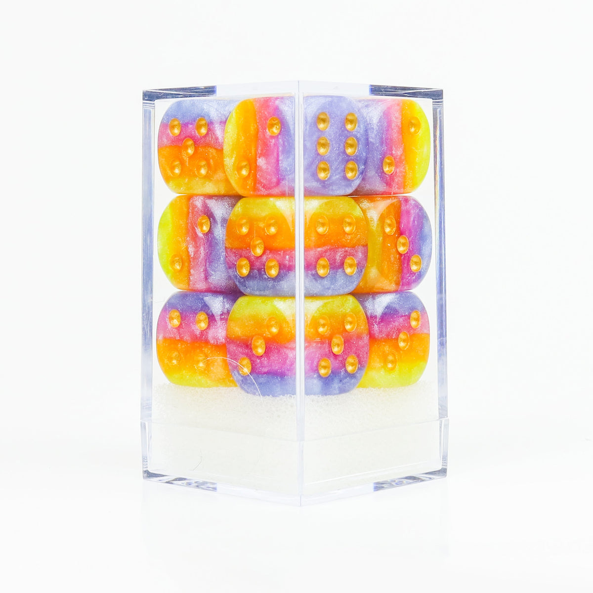 Sirius Dice D6 Dice Set - 16mm Tahitian Sunset