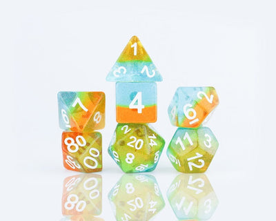 Sirius Dice Celestial Ocean Dusk Dice Set