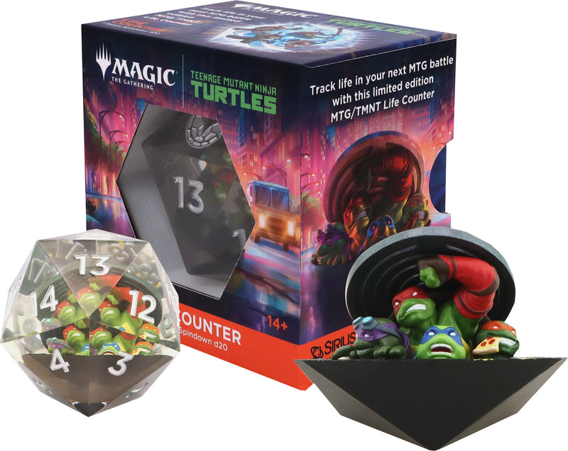 Sirius Dice Magic: The Gathering Teenage Mutant Ninja Turtles 55mm Spindown D20