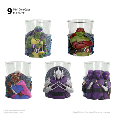 Sirius Dice Magic: The Gathering Teenage Mutant Ninja Turtles Mini Dice Cups PDQ