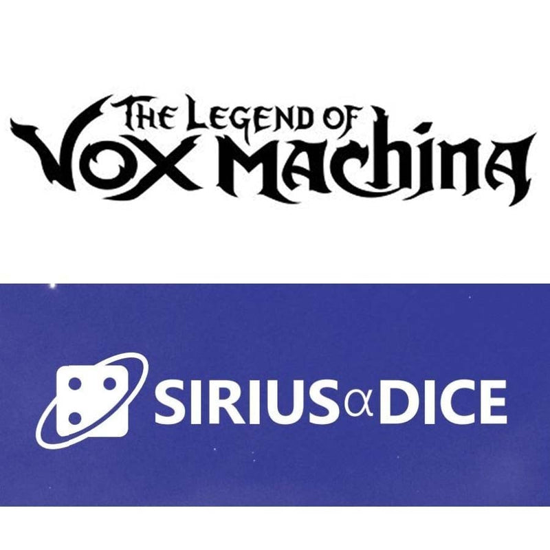 Sirius Dice Critical Role Vox Machina Adventure Dice Set - Vax'ildan (8-Piece)
