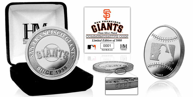 Highland Mint San Francisco Giants Silver Coin - Limited Edition /5,000