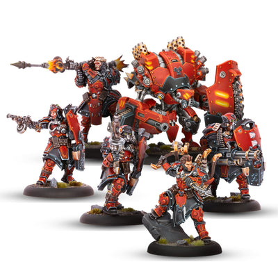 Warmachine Khador SKS-6 Command Cadre