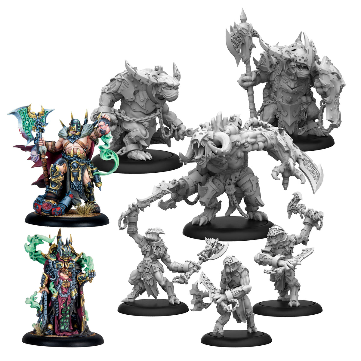 Warmachine: Orgoth - Sea Raiders Command Starter