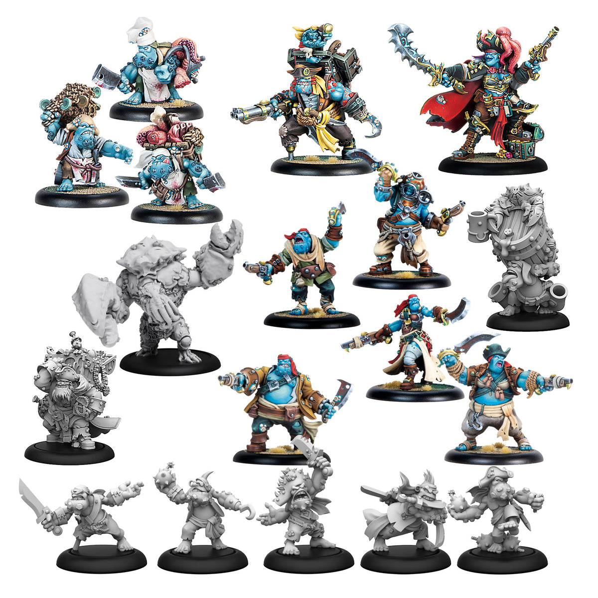 Warmachine: Southern Kriels - Brineblood Marauders Core Expansion