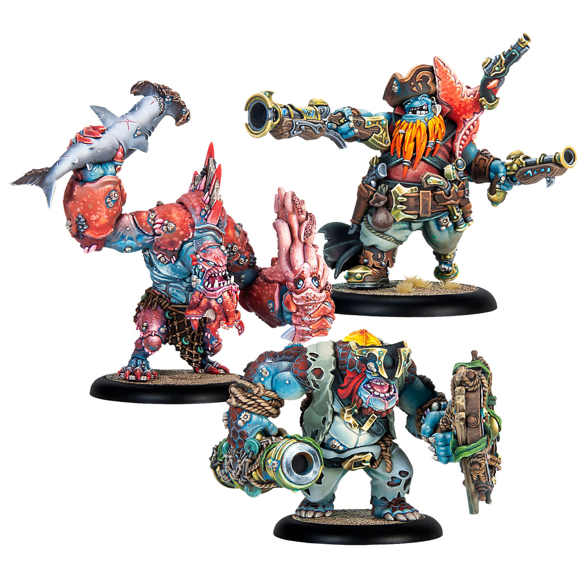 Warmachine: Southern Kriels - Brineblood Marauders Battlegroup Box