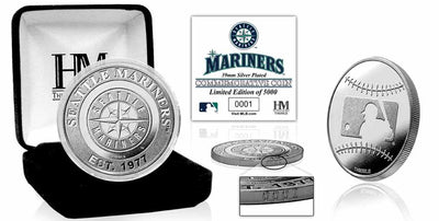 Highland Mint Seattle Mariners Silver Coin - Limited Edition /5,000