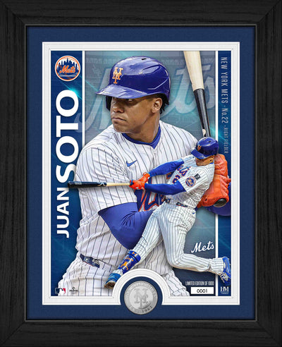 Highland Mint Juan Soto New York Mets Silver Coin Photo Mint - Limited Edition /1,000