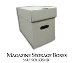 Cardboard Magazine Storage Box(15 Per Bundle)