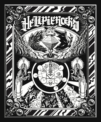 HELLPIERCERS: Tactical Harrowing Action Hardcover RPG