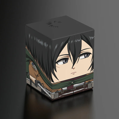 Squaroes Boulder 100+ Attack on Titan Mikasa Ackermann Deck Box