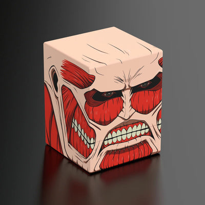 Squaroes Boulder 100+ Attack on Titan Colossal Titan Deck Box