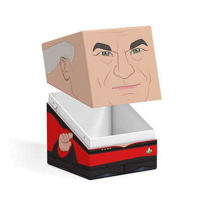 Ultimate Guard Squaroes Boulder 100+ Deck Box - Star Trek: The Next Generation Captain Picard