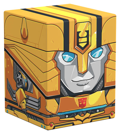 Ultimate Guard Squaroes Boulder 100+ Deck Box - Transformers Bumblebee