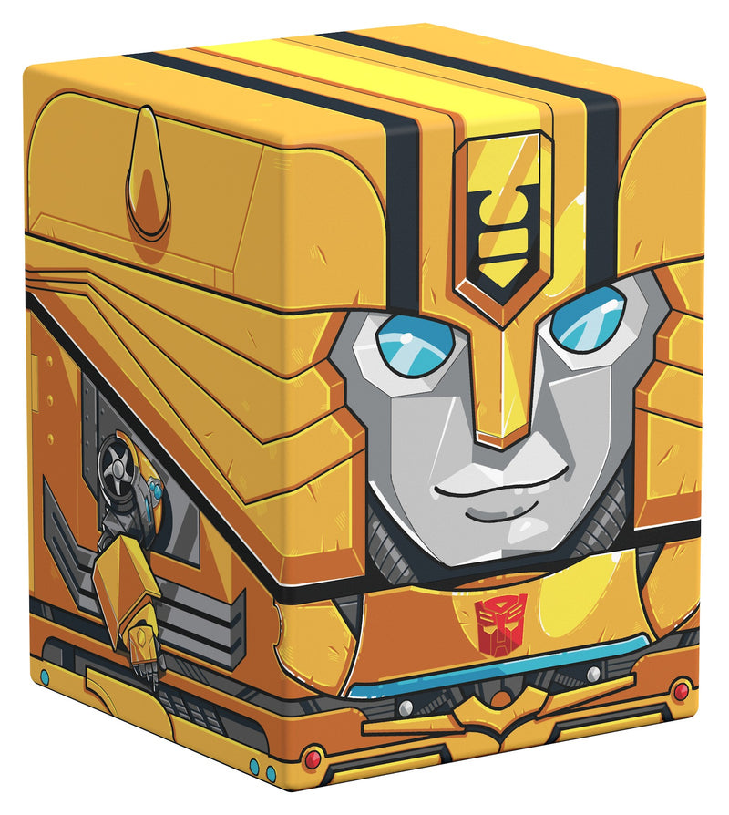 Ultimate Guard Squaroes Boulder 100+ Deck Box - Transformers Bumblebee