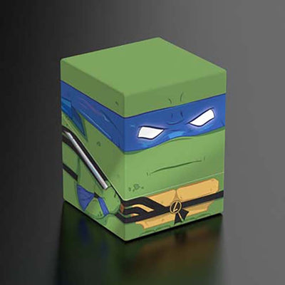 Ultimate Guard Squaroes Boulder 100+ Deck Case - TMNT Action Mode Leonardo