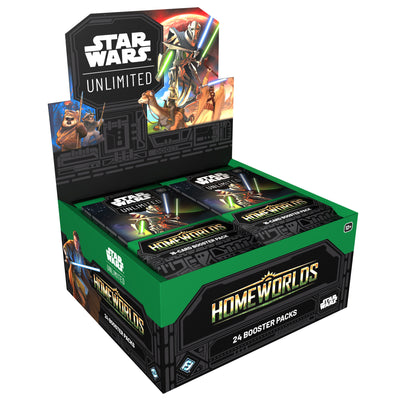 Star Wars: Unlimited Homeworlds Booster Display
