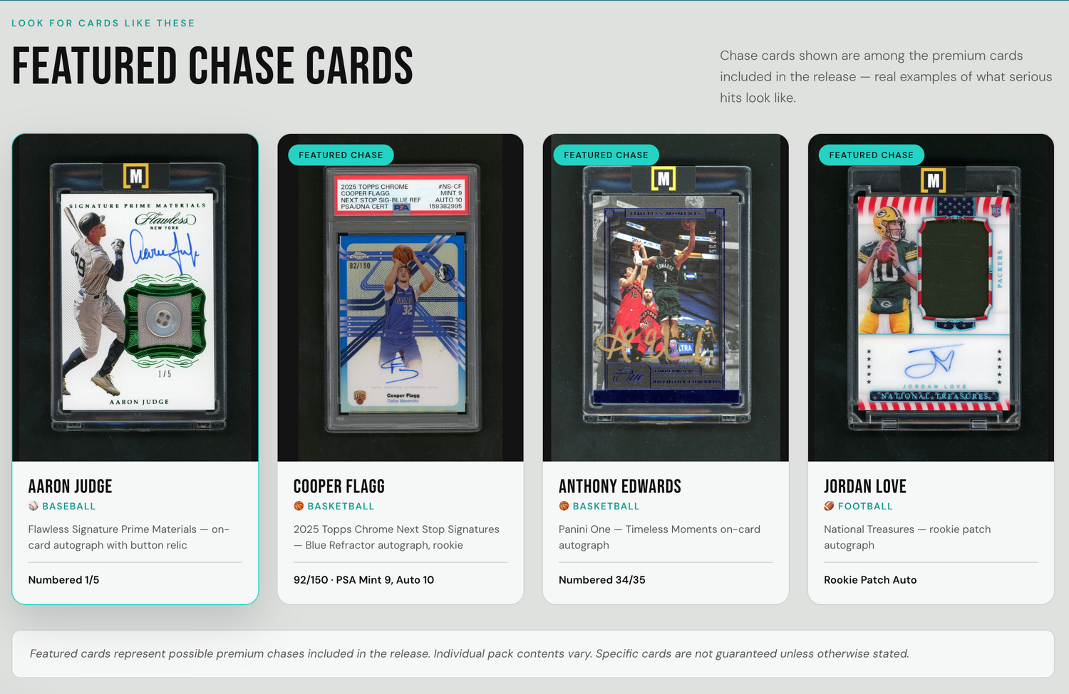 Chase Kings - Fanatics Fest Multi-Sport Mystery Pack | Up To $7500+ Value | Limited Drop