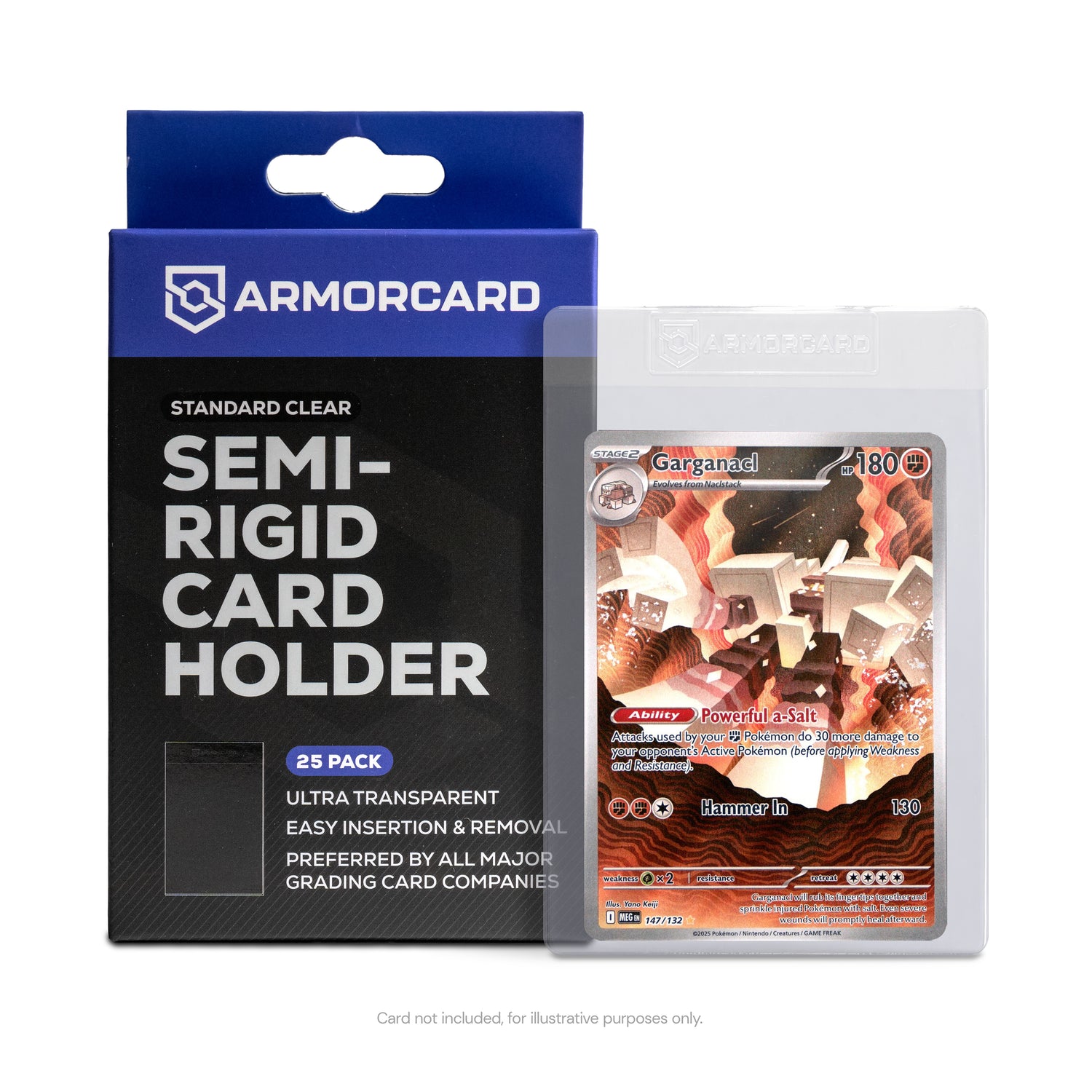 ArmorCard Semi Rigid Card Holder - 25 Per Pack