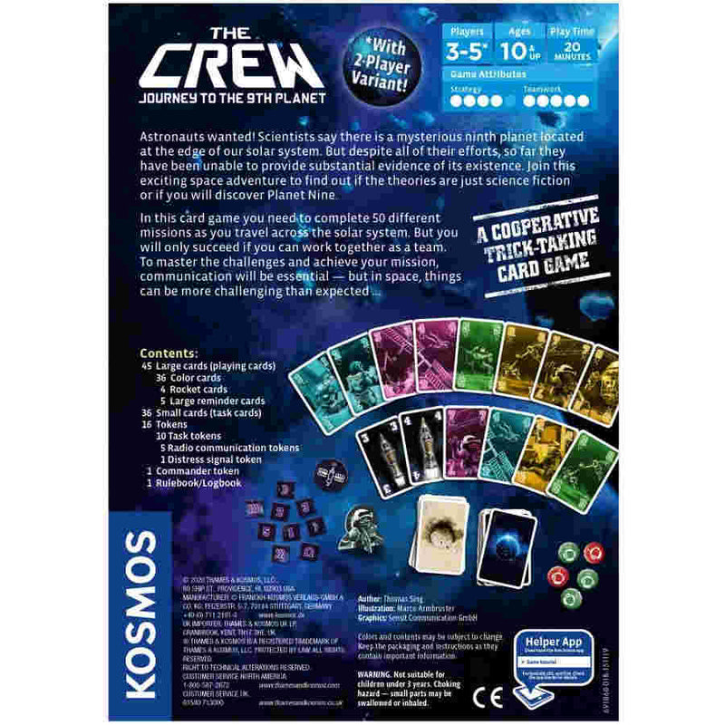 Thames & Kosmos The Crew: The Quest for Planet Nine Card Game