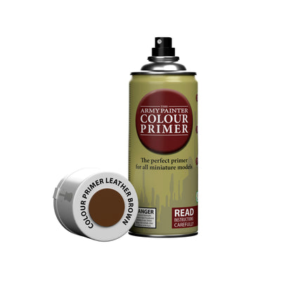 The Army Painter Colour Primer Leather Brown Spray
