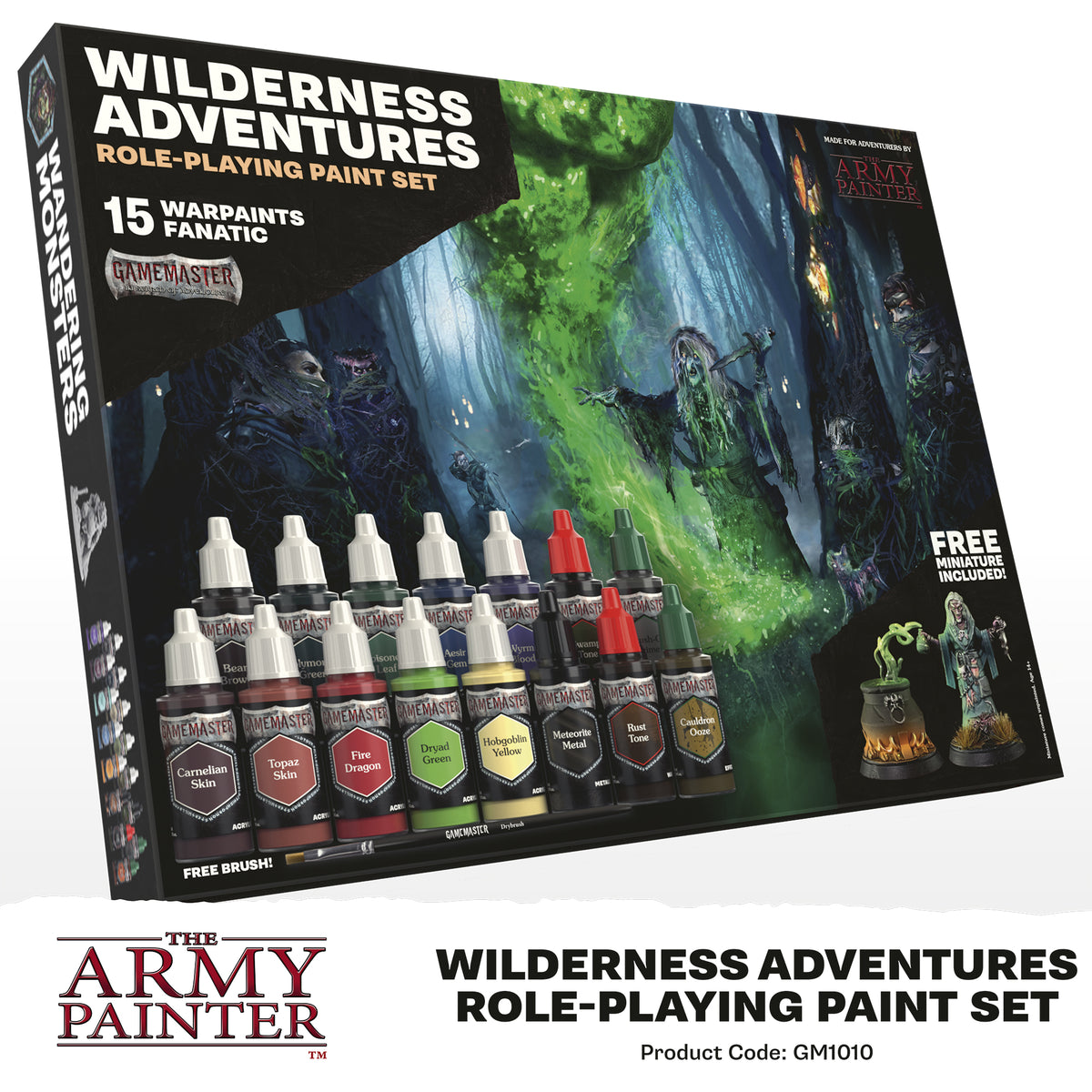 The Army Painter: Gamemaster - Wilderness Adventures Warpaints Fanatic Paint Set