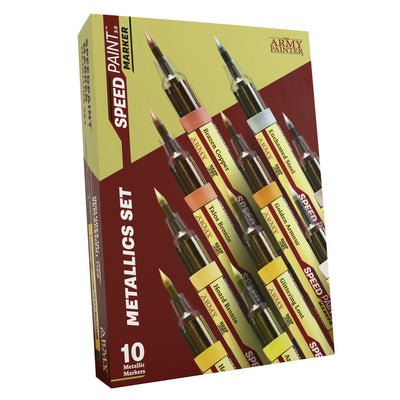 The Army Painter Speedpaint Marker Metallics Set