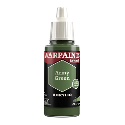 The Army Painter Warpaints Fanatic Army Green Acrylic Paint